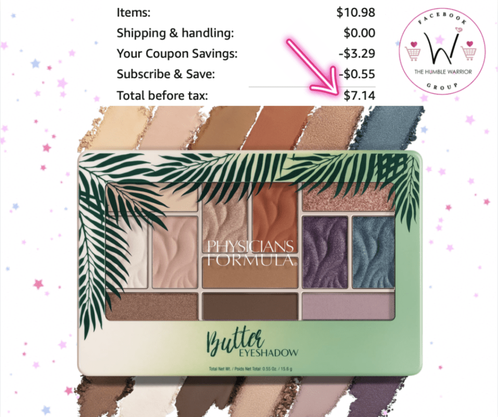 Physician’s Formula Murumuru Butter Tropical Days Eyeshadow Palette!